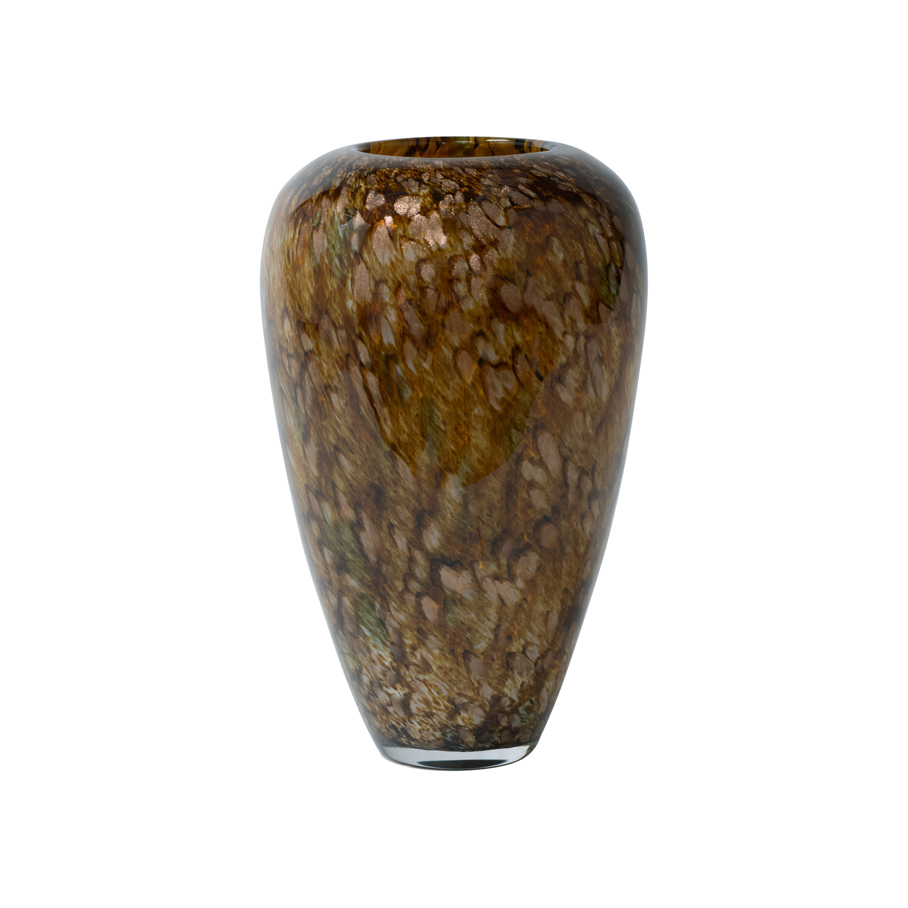 Dappled Glass Vase
