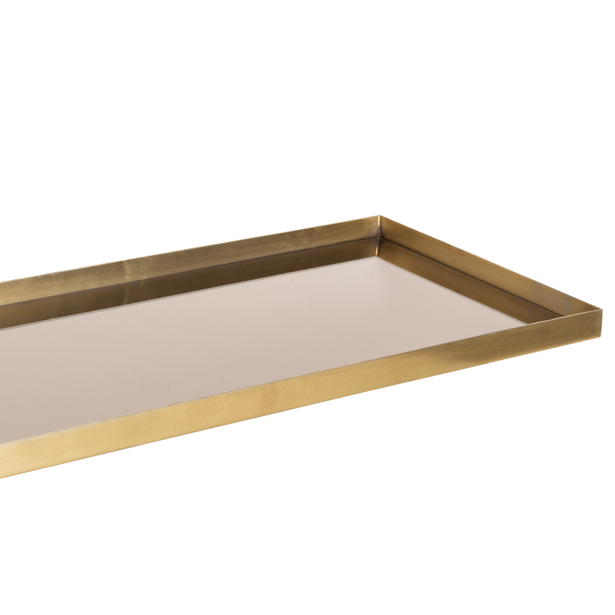 Characterized by its confident presence and its luxurious build quality, the Reflect Long Rectangular Tray is defined by its clean, sharp lines and its elevation of simple forms.