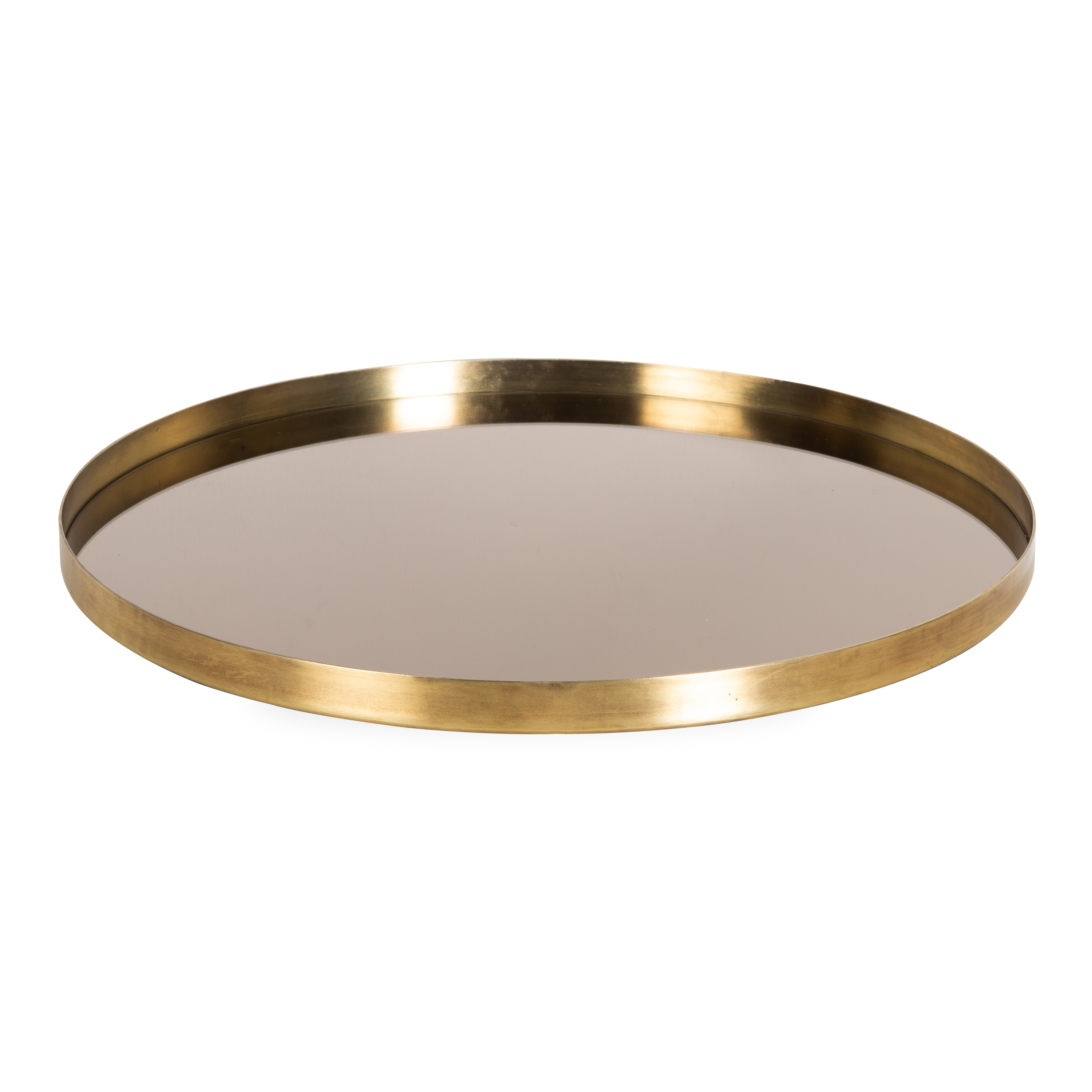 Characterized by its confident presence and its luxurious build quality, the Reflect Round Tray is defined by its clean, sharp lines and its elevation of simple forms.