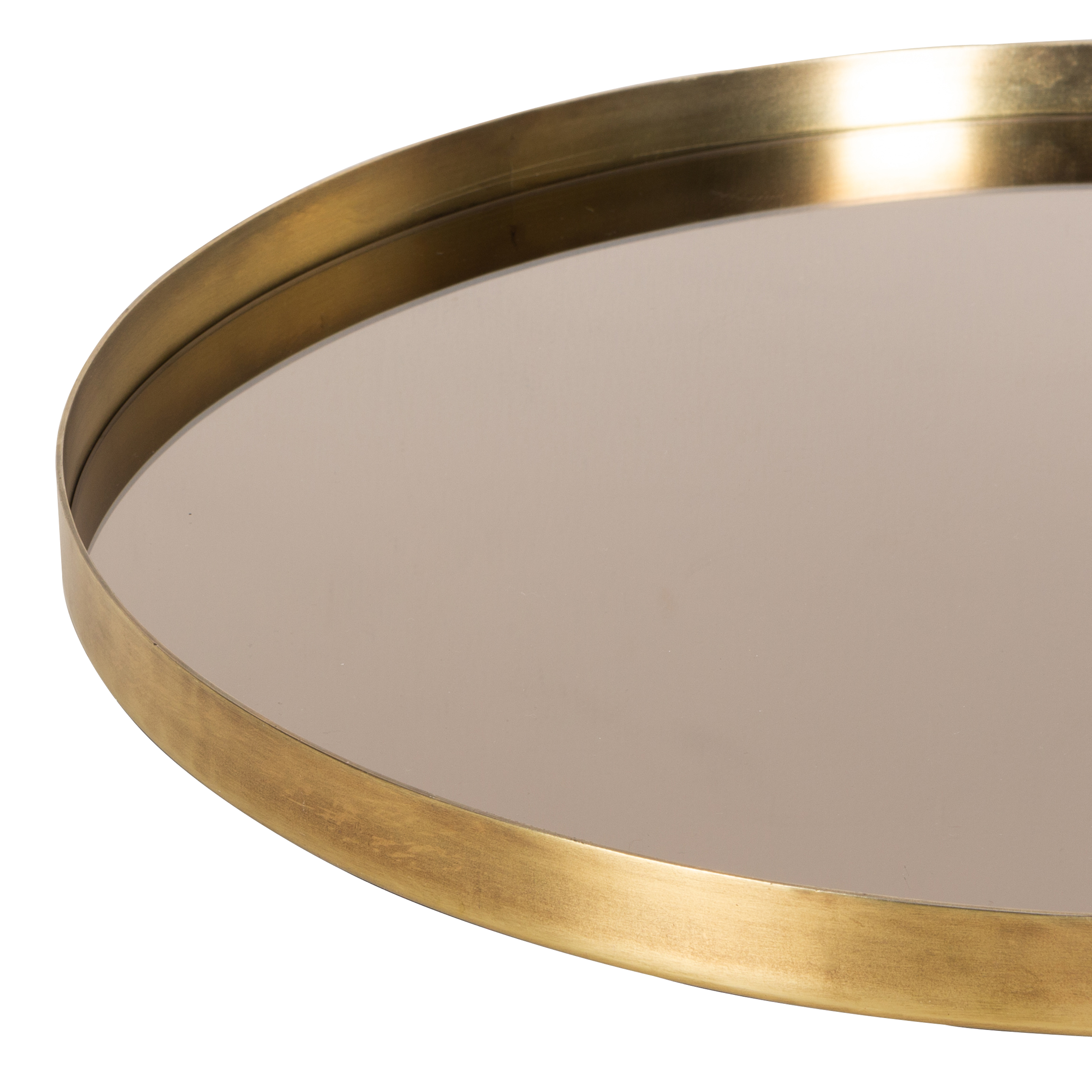 Characterized by its confident presence and its luxurious build quality, the Reflect Round Tray is defined by its clean, sharp lines and its elevation of simple forms.