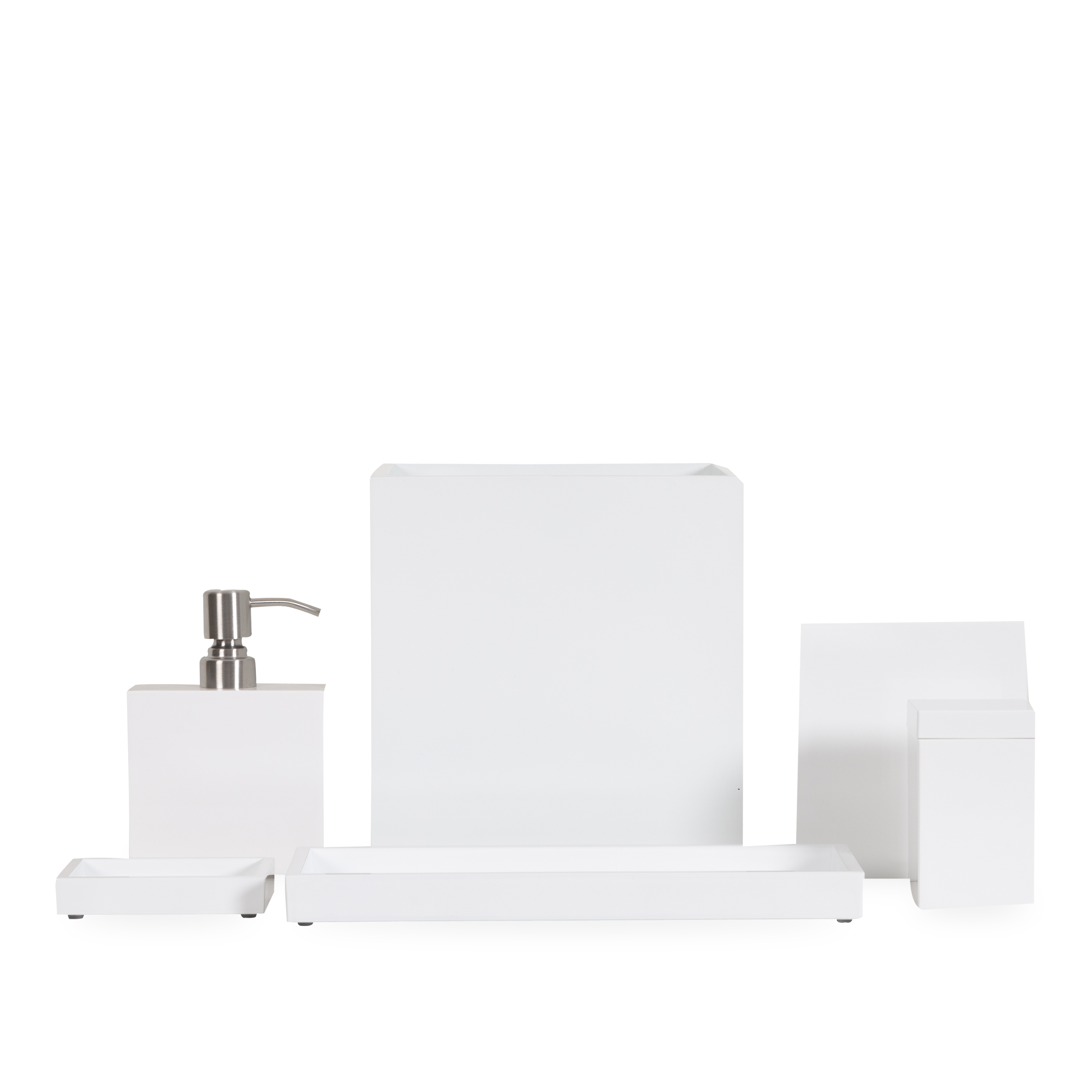 Bringing a clean modern design to your bathroom countertop collection, the Arlo Collection provides an atmosphere of luxury through its elegant design and gorgeous gloss finish.