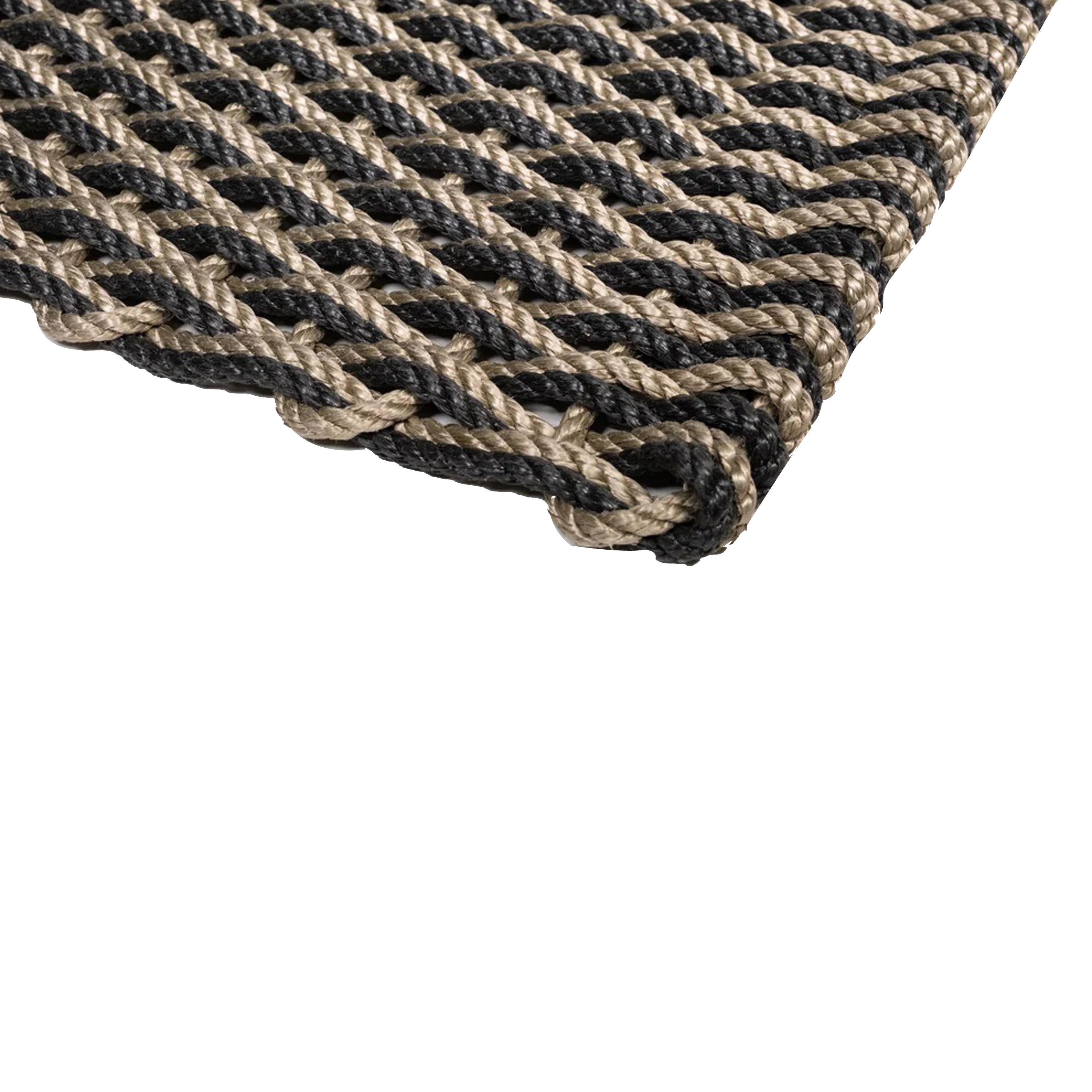 The Rope Doormat is carefully hand-woven in Maine.
