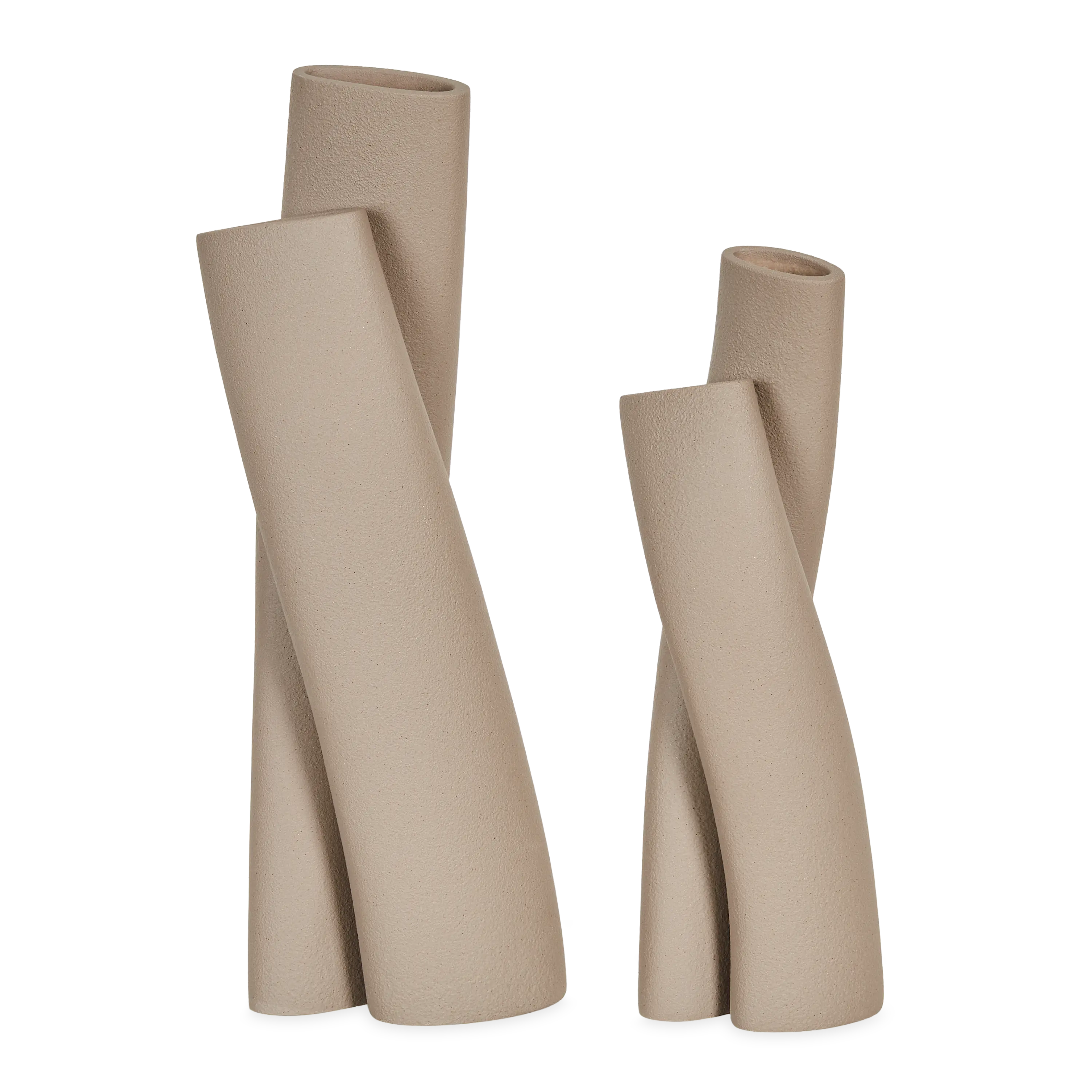 Twisted Ceramic Vase