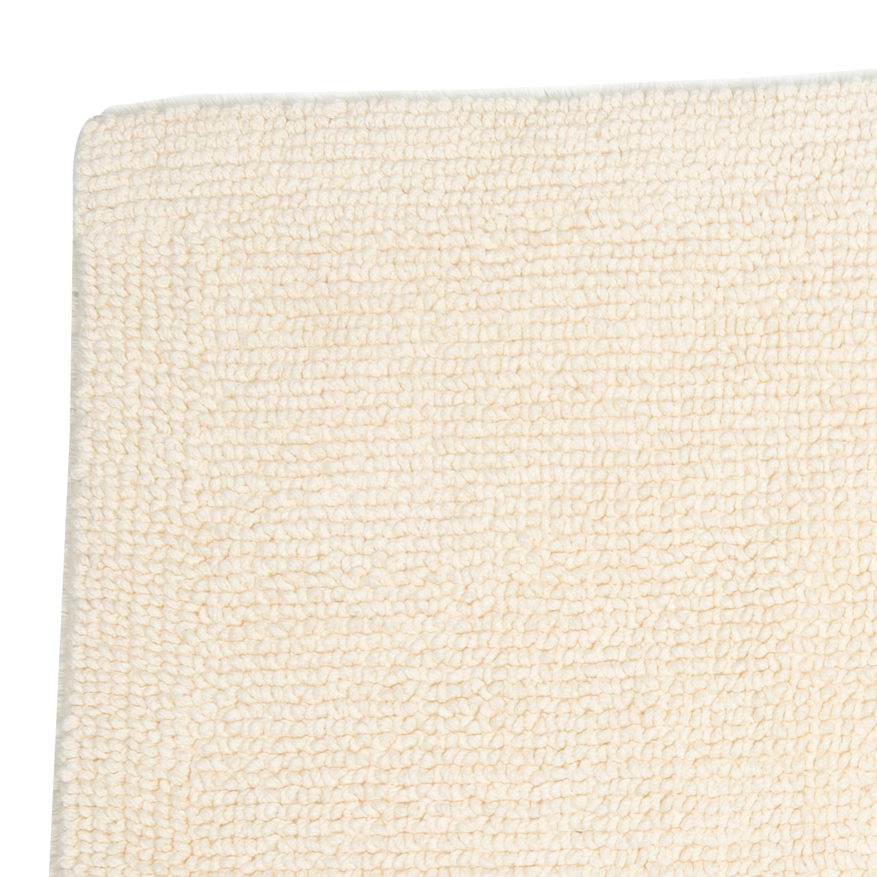 The Bay bath mat is made in Portugal from 100% Egyptian cotton for a soft feel.