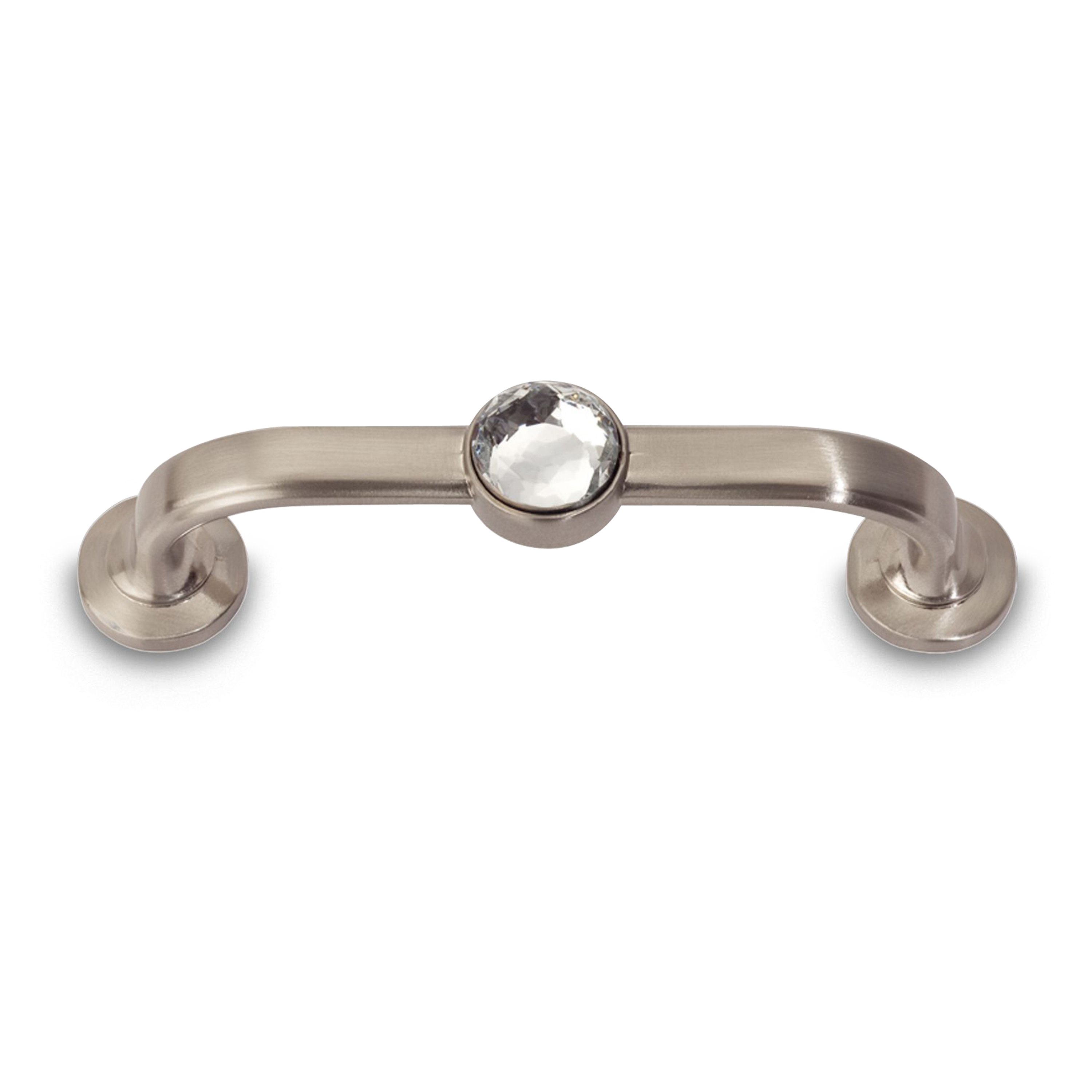 A feminine traditional bracelet pull with genuine European crystal.