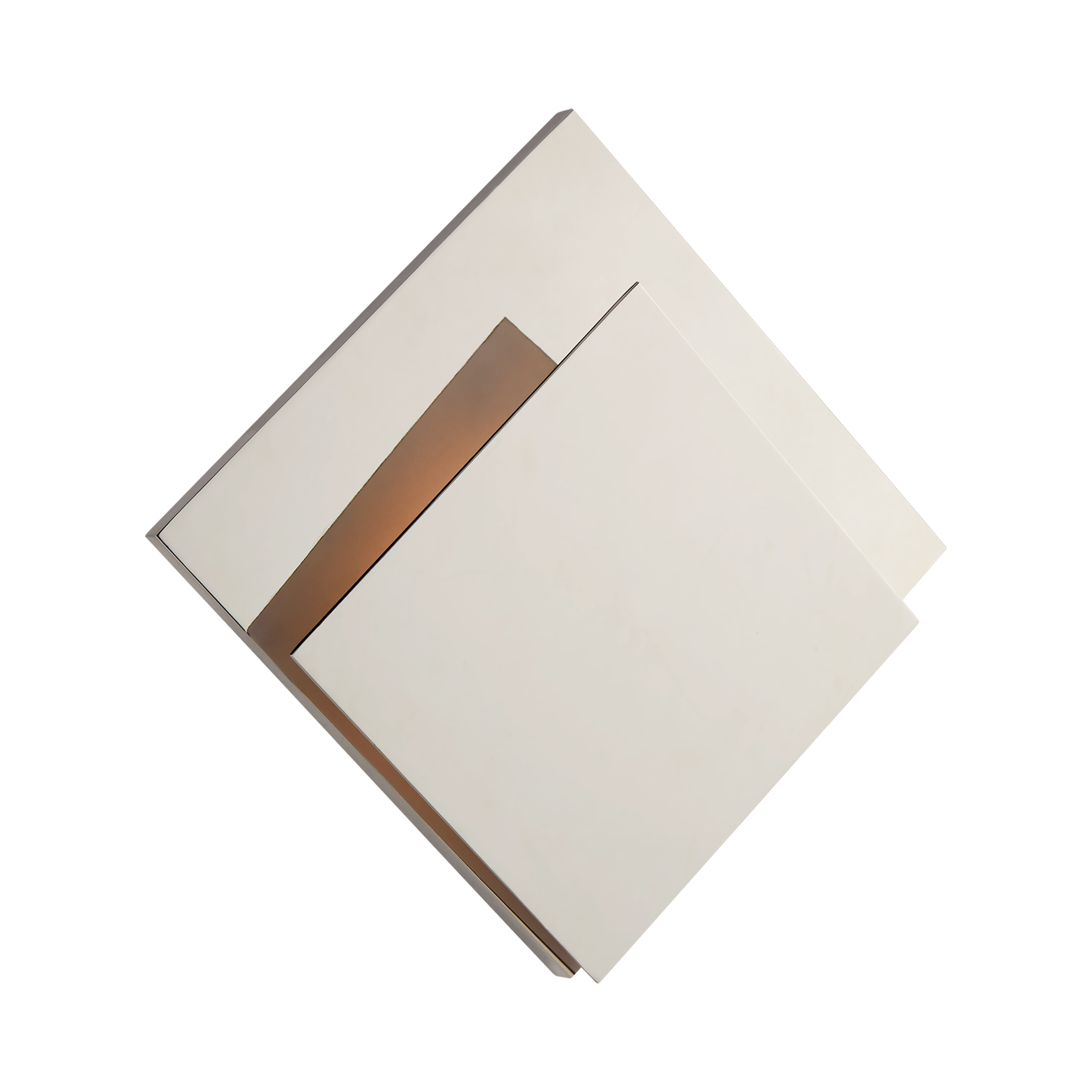 The Naila Square Wall Light is inspired by old world glamour and European midcentury design.