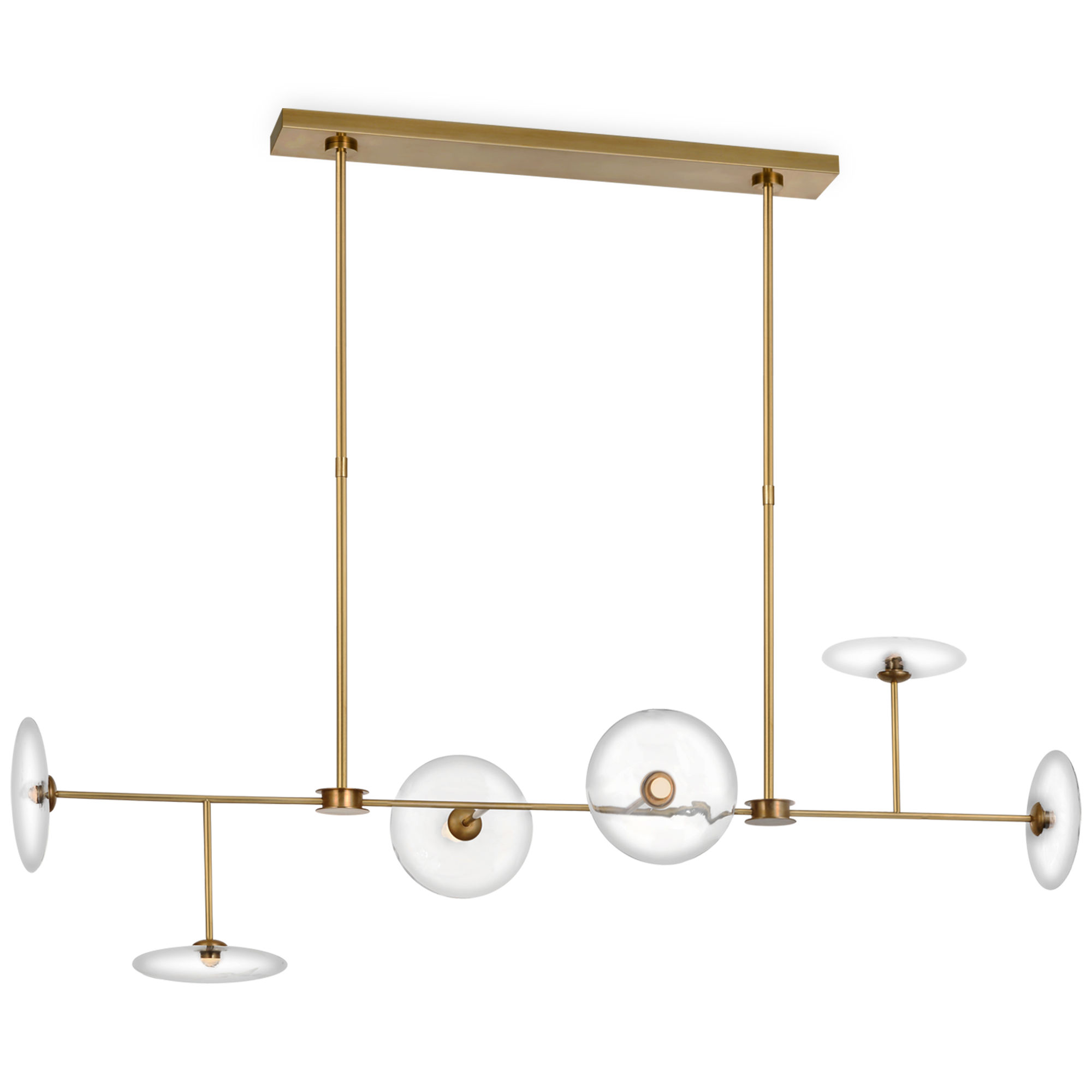 The Calvino Large Chandelier bridges elegance and function, with a modern edge.