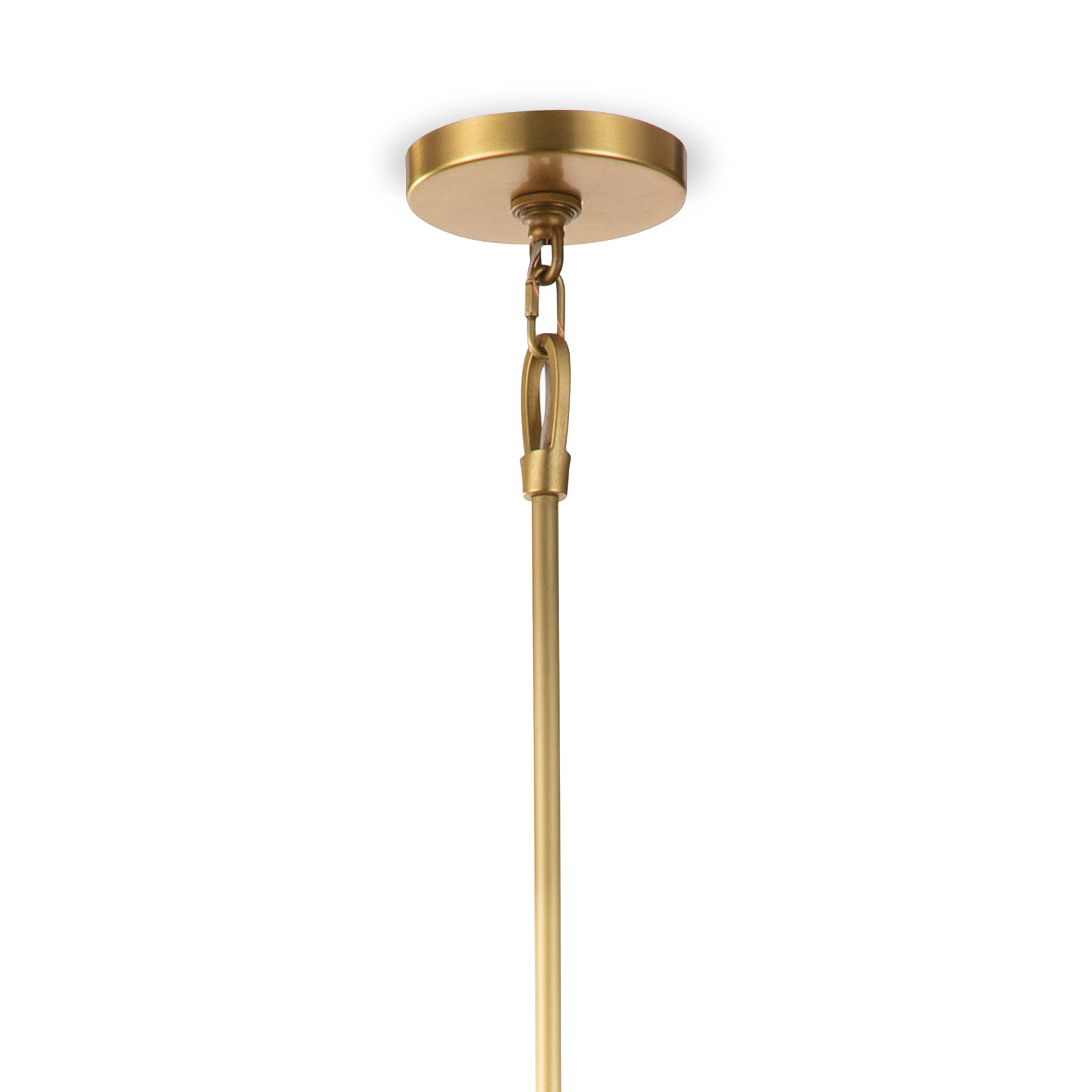 Contemporary cool: Sleek metal rods seemingly balance in this air.