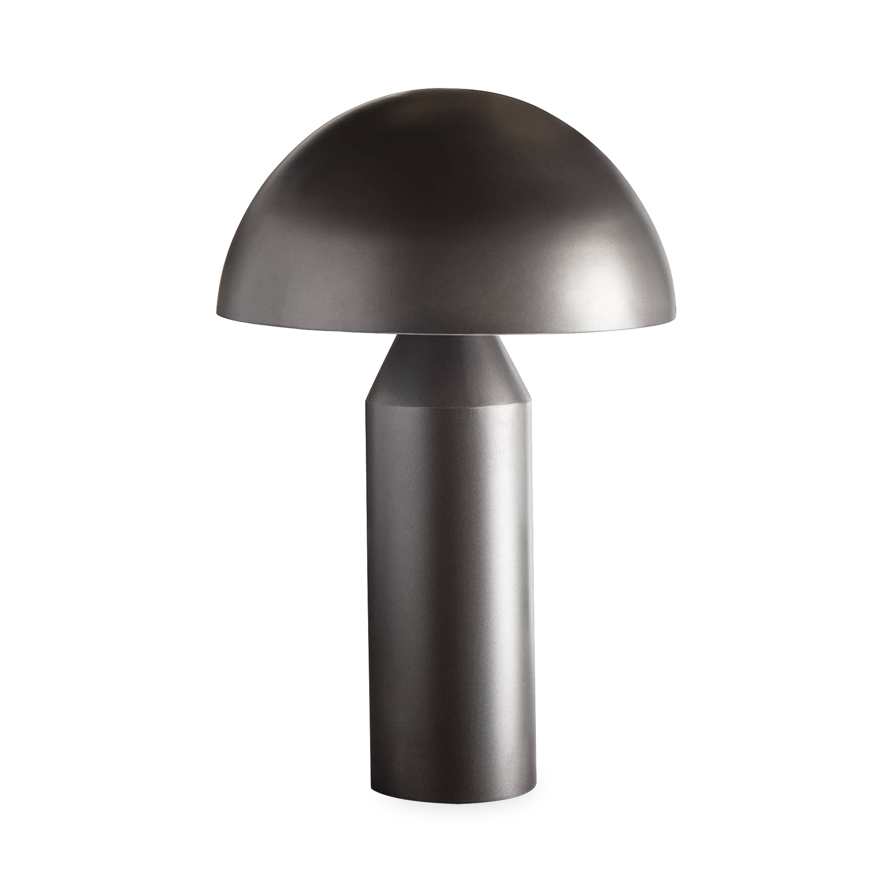 Boldly sculptural, the modern silhouette of the Apollo Table Lamp is uniquely striking.