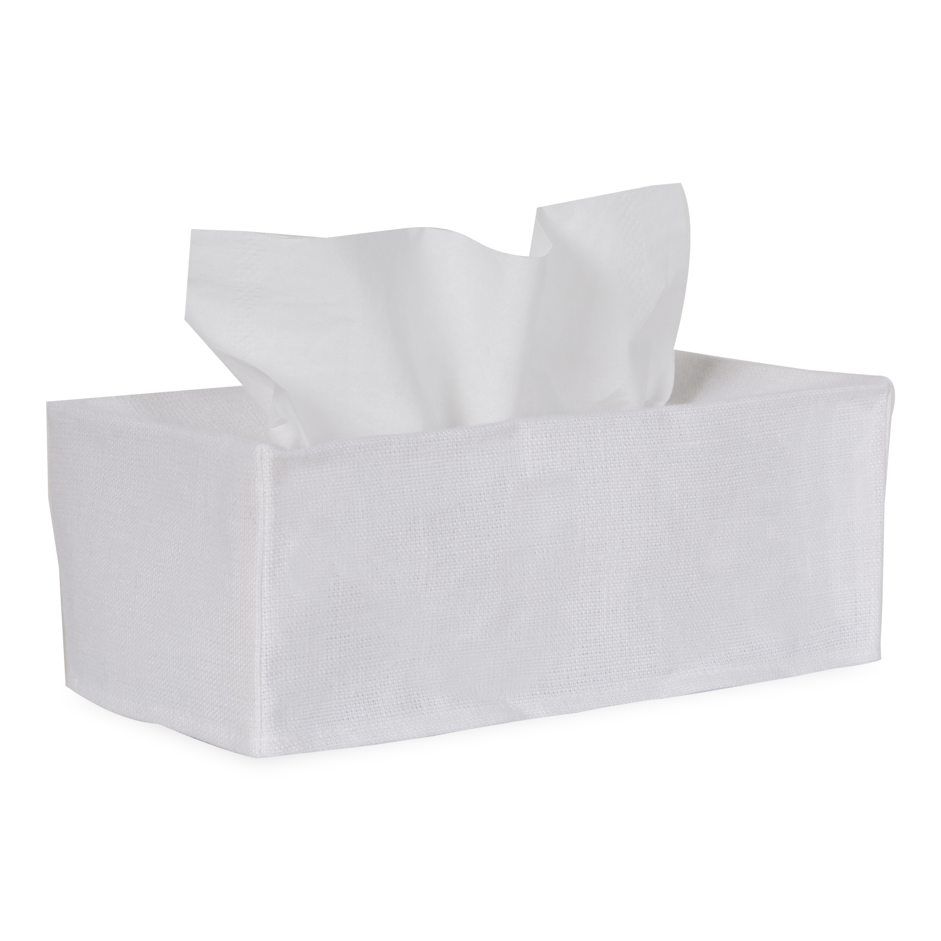 Using a beautiful 100% linen, The Linen Tissue Box Cover provides a neutral palette to any tissue box, which improves on stylistic decisions for any countertop or nightstand.
