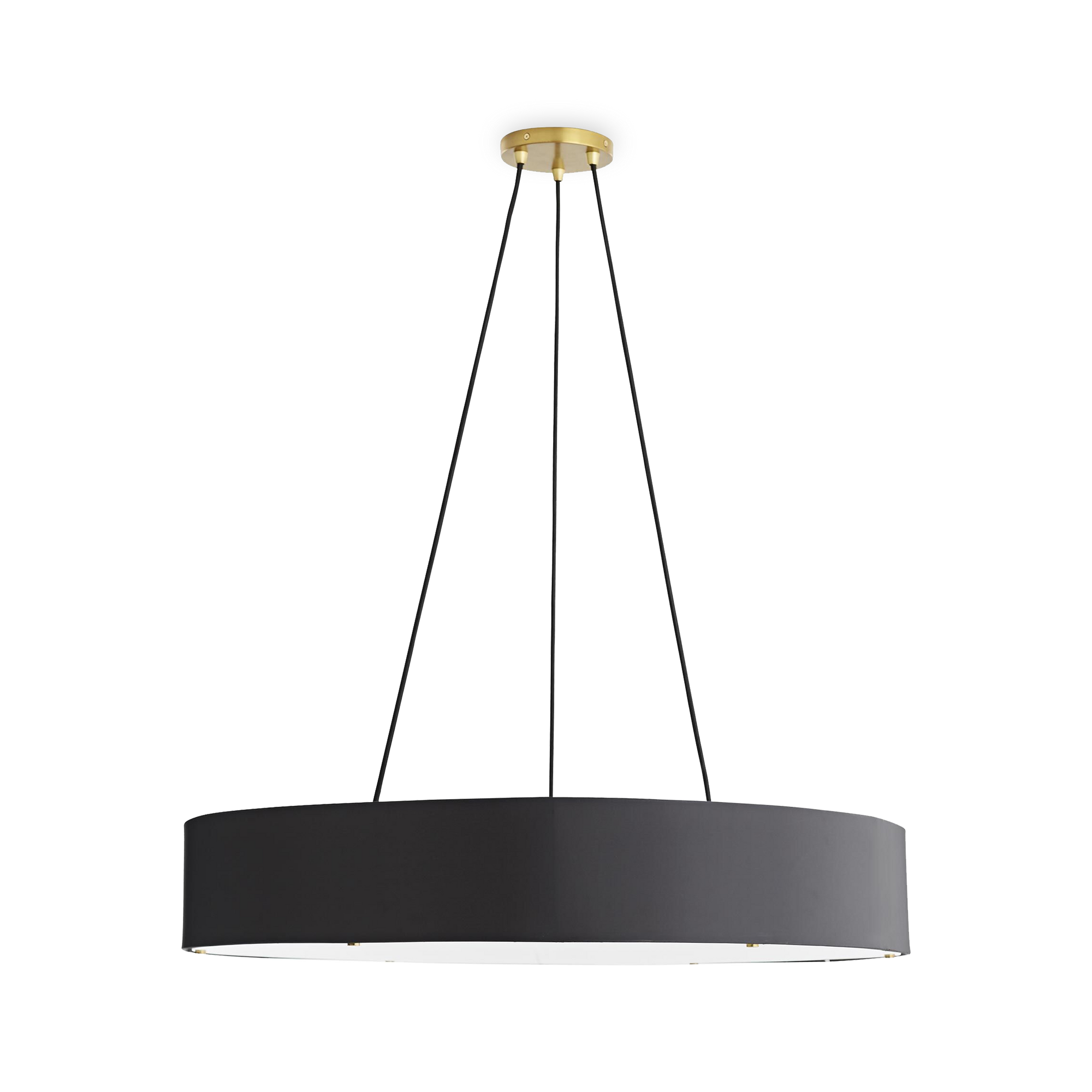 Clean, sophisticated and practical, this six-light chandelier has a sleek, narrow silhouette perfect for hanging over an island in the kitchen or over a table that wants to be the 