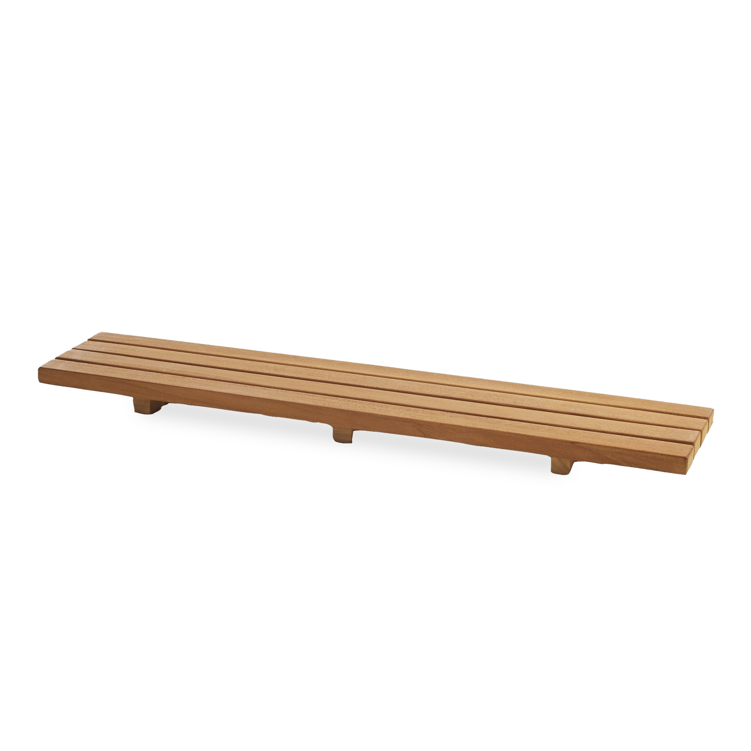This Tub/Seat Caddy rests on the sides of the tub, providing a seat or place to rest bath accessories.