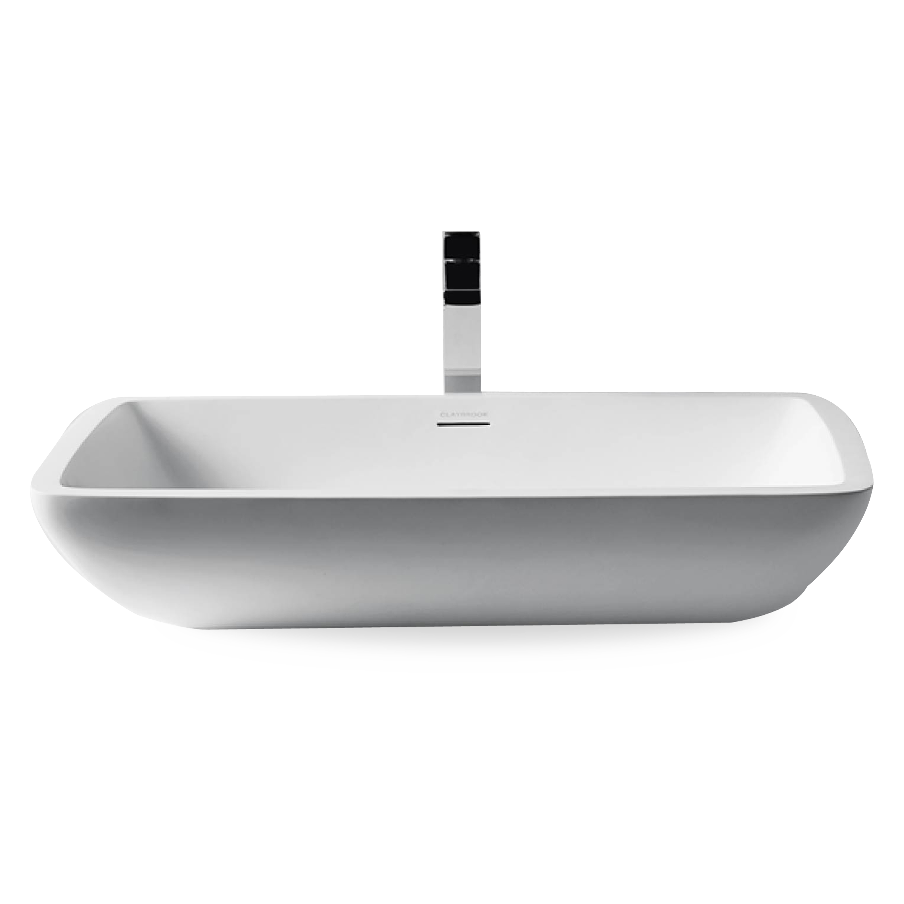 Claybrook handcrafts their basins using natural materials in an eco-friendly process.