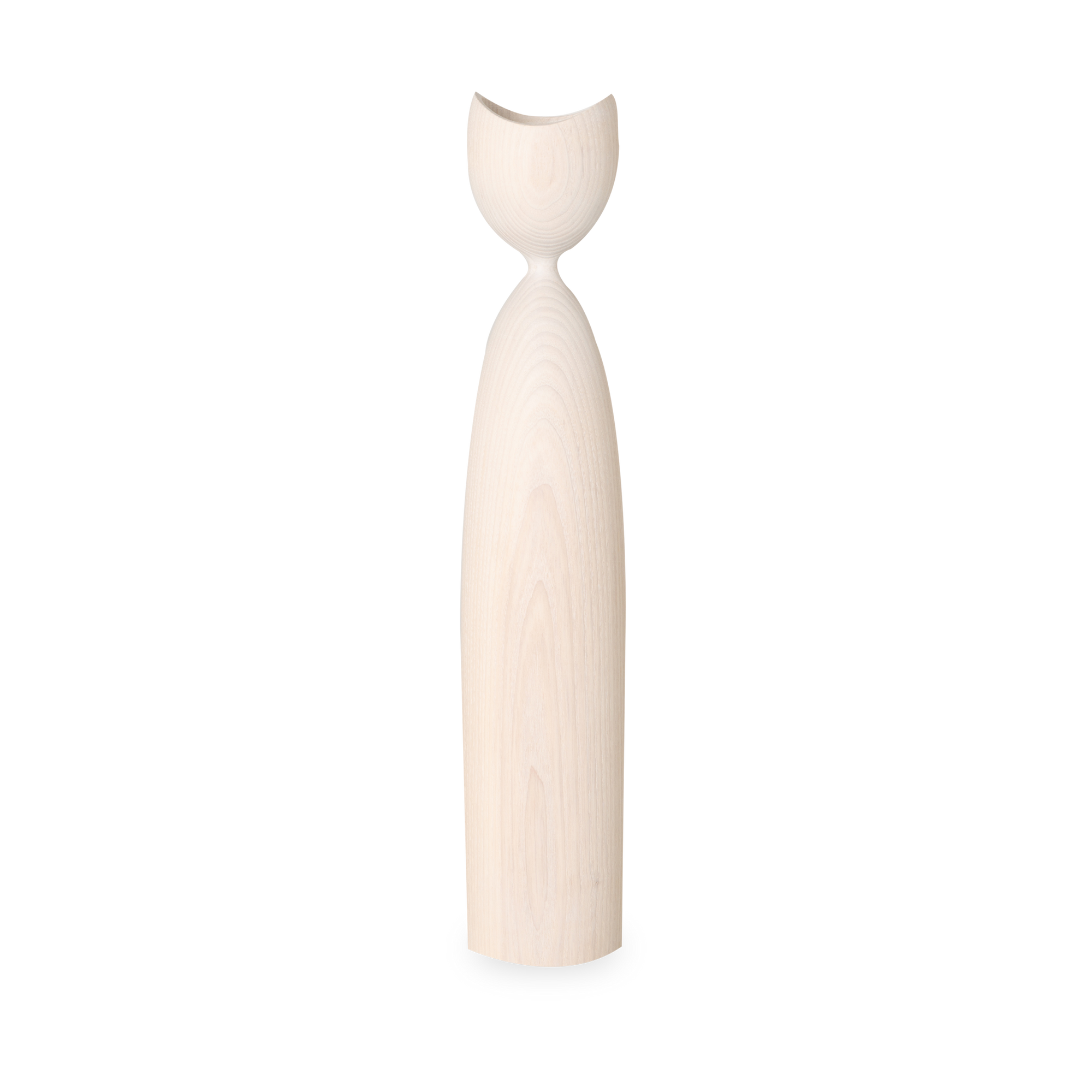 This stunning candle holder is crafted with Ash wood and features a beautiful grain that brings years of beauty and enjoyment.