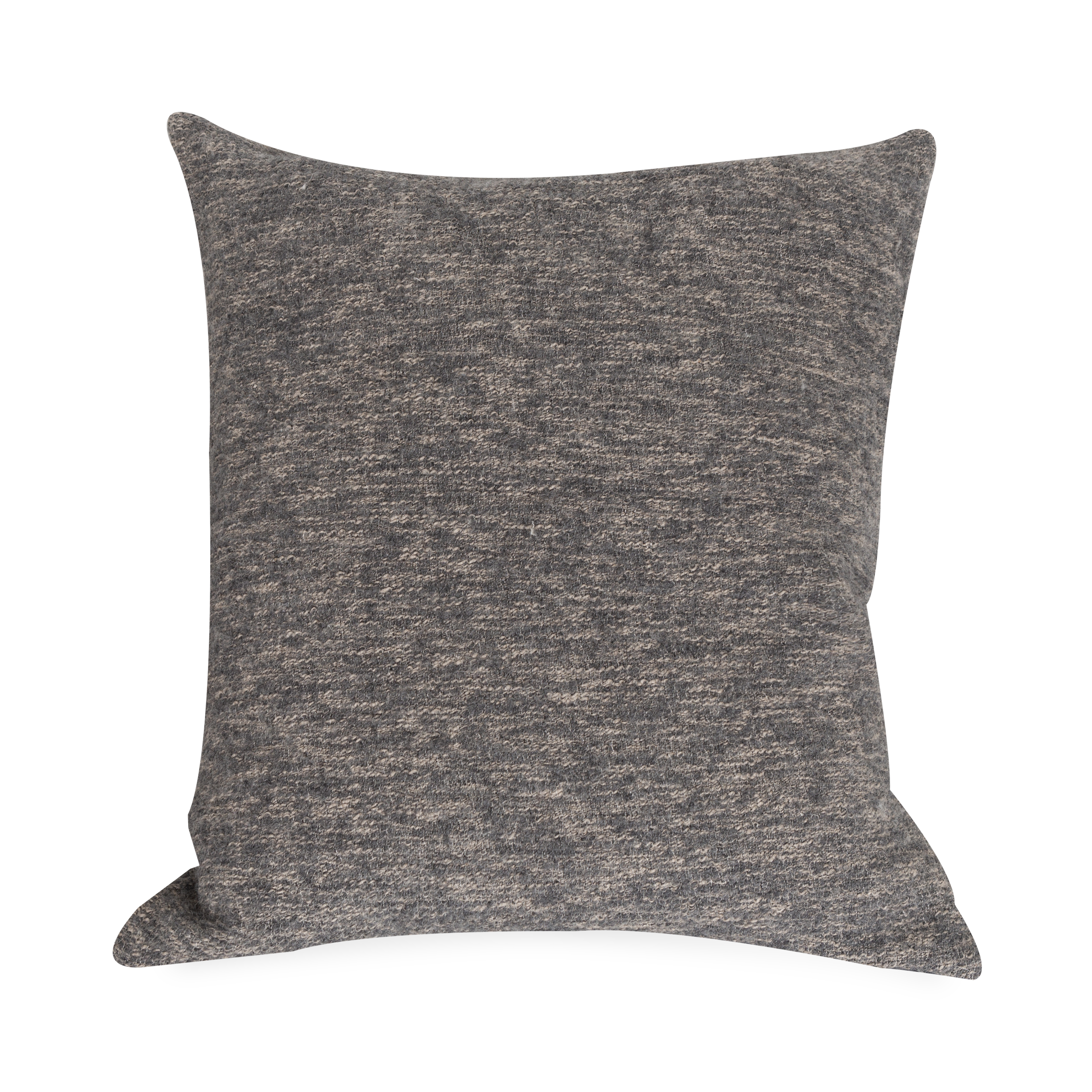 Crafted in Italy, this Nubby Pillow is made of wool and linen and adds textural interest.