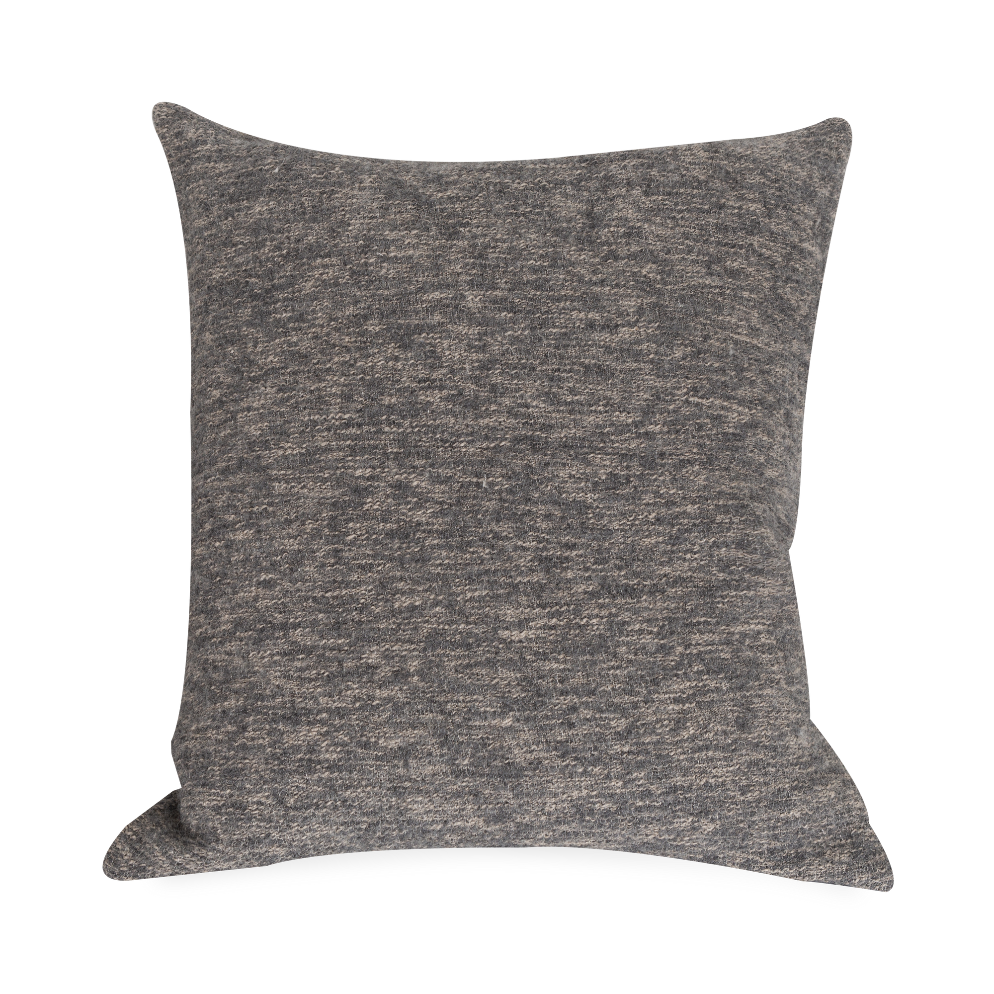 Crafted in Italy, this Nubby Pillow is made of wool and linen and adds textural interest.