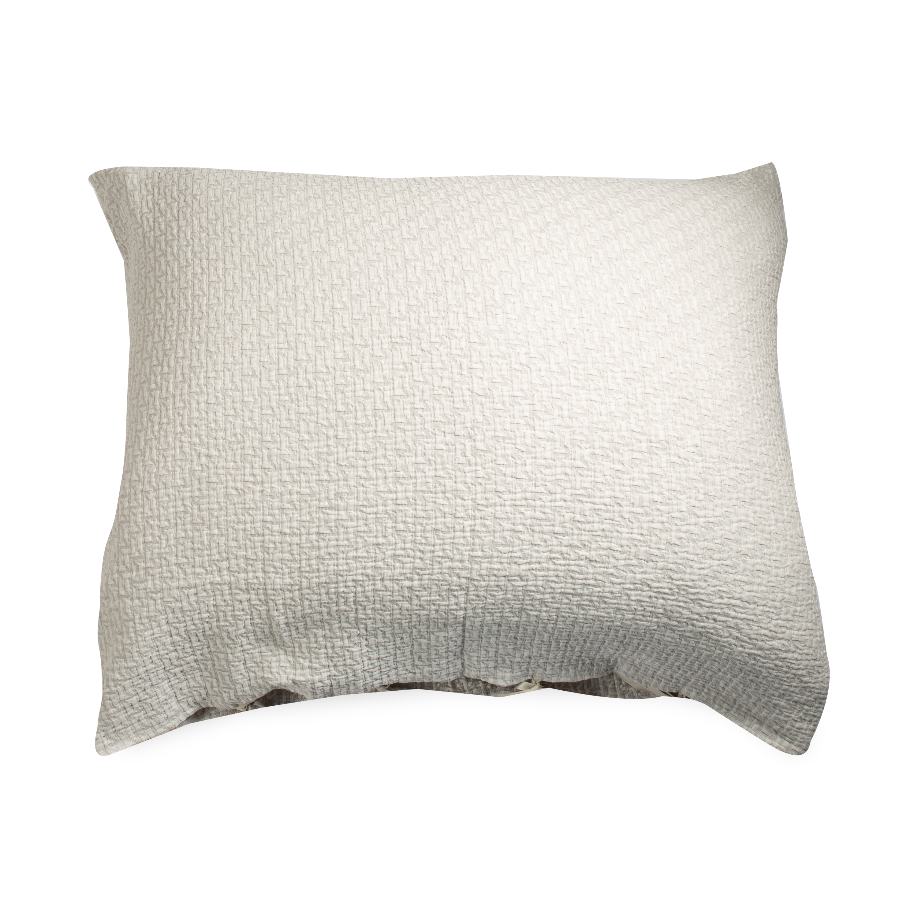 A deep, textured classic pillow  with an urban vibe that creates beauty, depth and offers lasting comfort.
