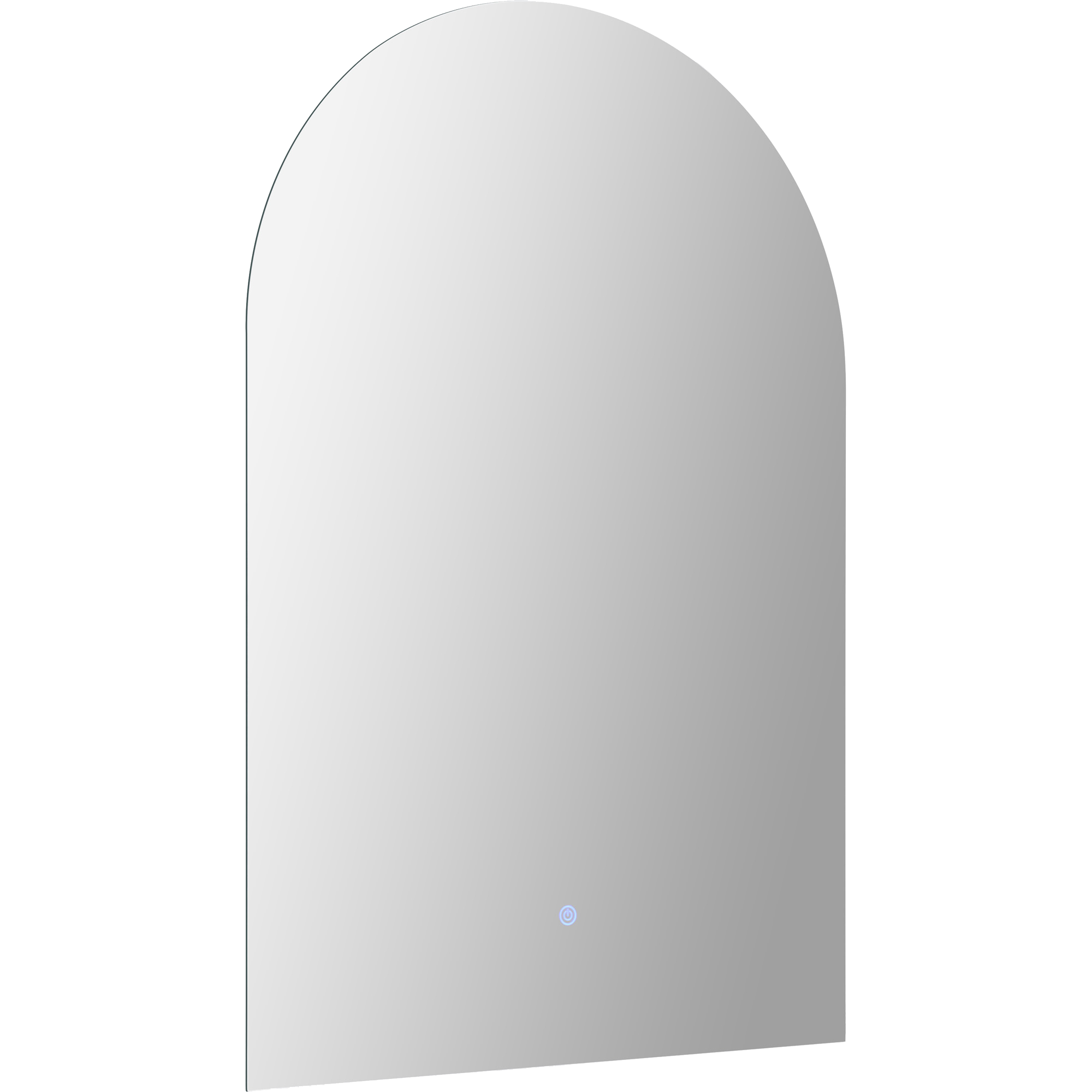 Innovative, captivating and effortlessly elegant, the Illume Arched Mirror brings welcoming energy to any entryway or other home areas as it provides diffused light around its side