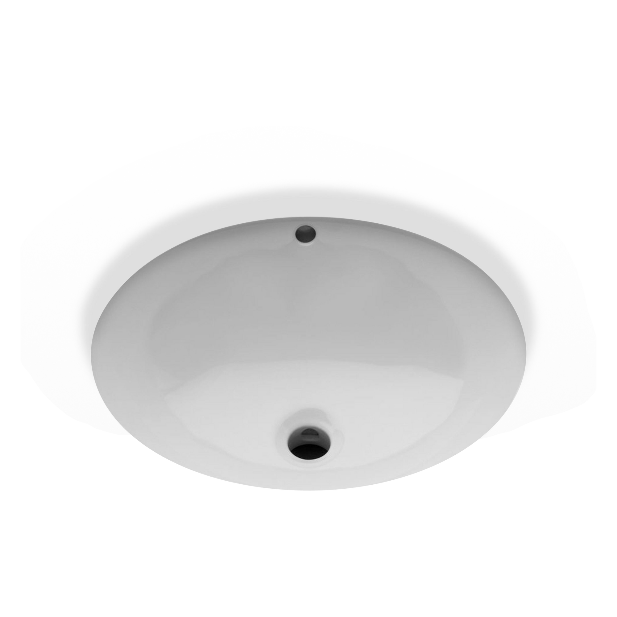 The Waterworks Savoy 18X16 Basin is a clean and simple oval basin with overflow.