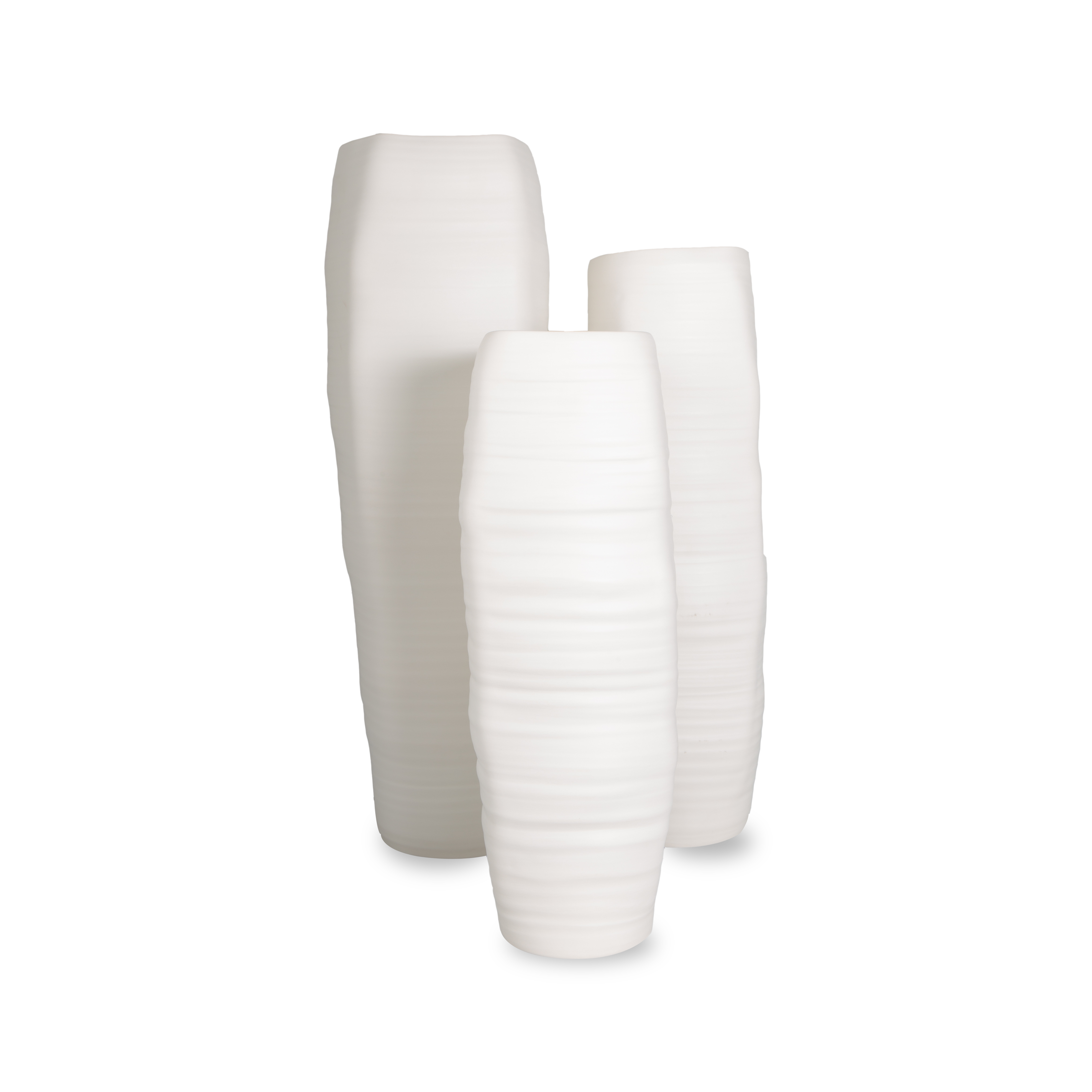 Adding an element of unique contemporary design, the Rock Vase was carefully handcrafted in Italy.