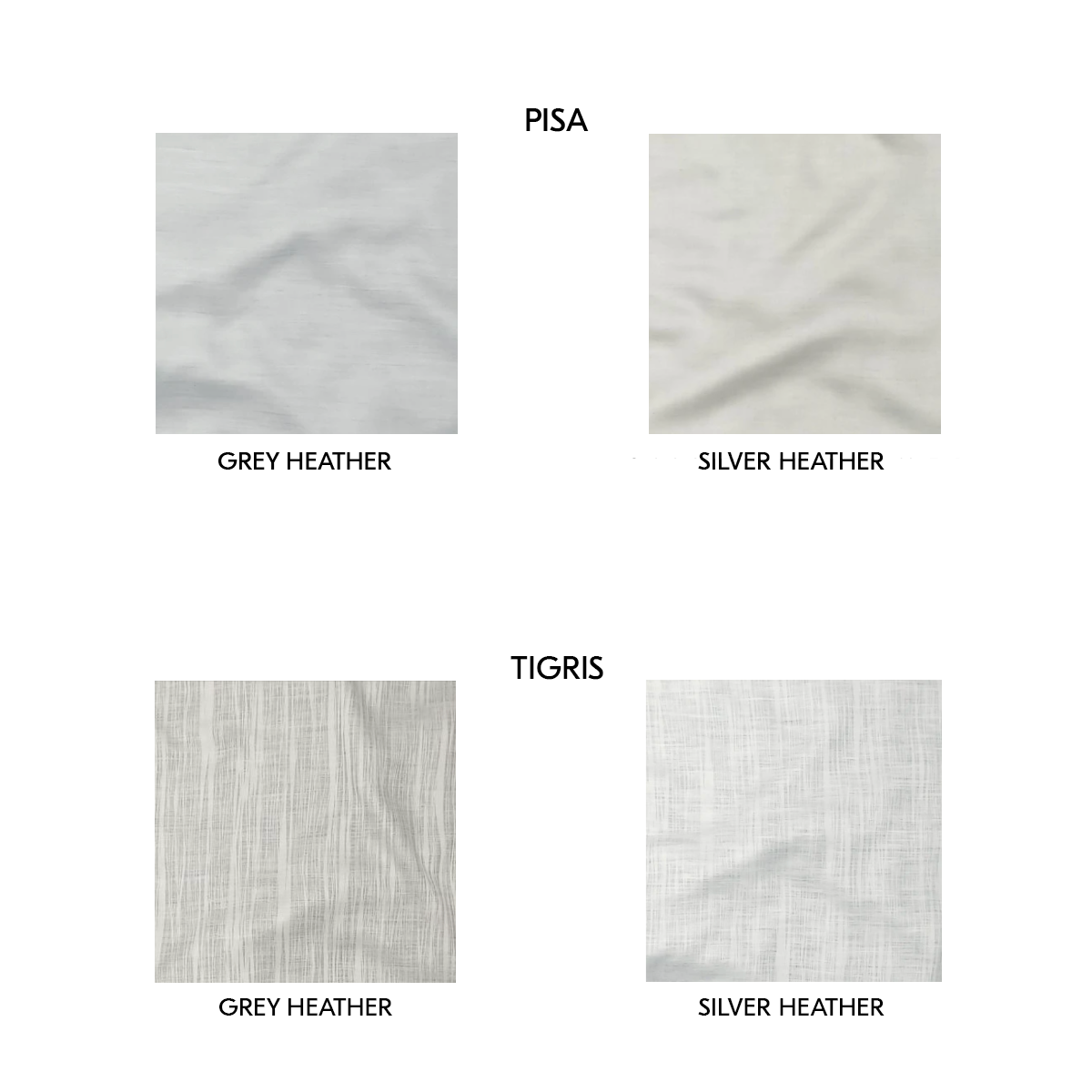 Made in Italy with 100% wood fibre from responsibly managed forests, the Tigris Pisa collection combines the soft, silky feel of sateen with the easy care of cotton.